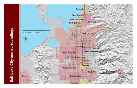 Various industries Salt Lake City On Map